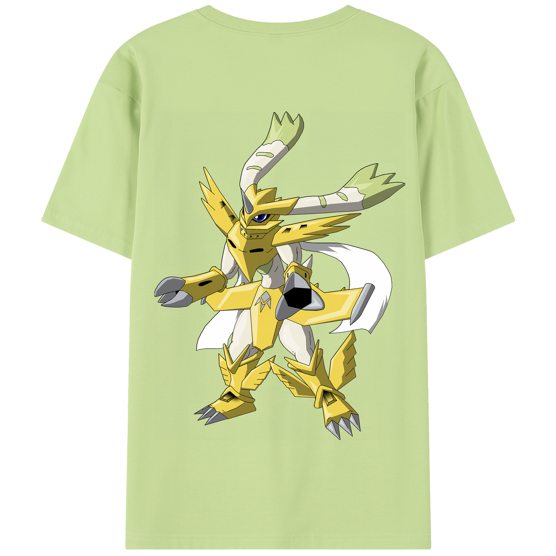 （画像用） Digimon デジタルモンスター/デジモン 綿100％半袖Tシャツ（背面プリント）